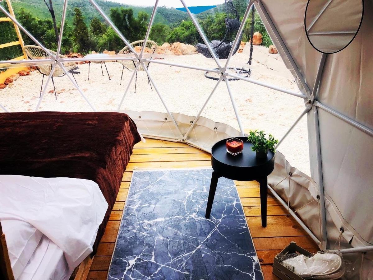 Glamping Peninsula Lustica Rose Villa Тиват Екстериор снимка