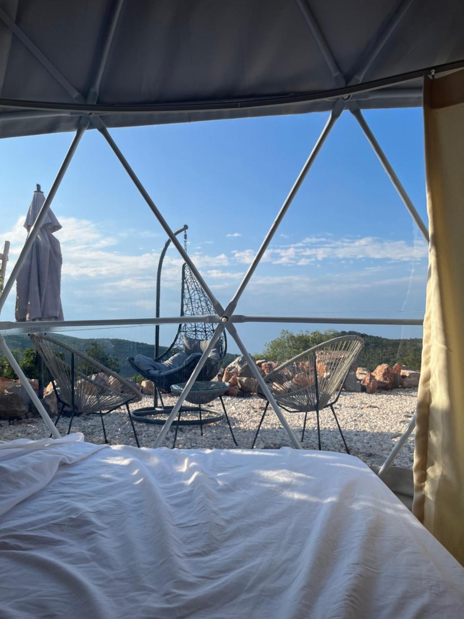 Glamping Peninsula Lustica Rose Villa Тиват Екстериор снимка