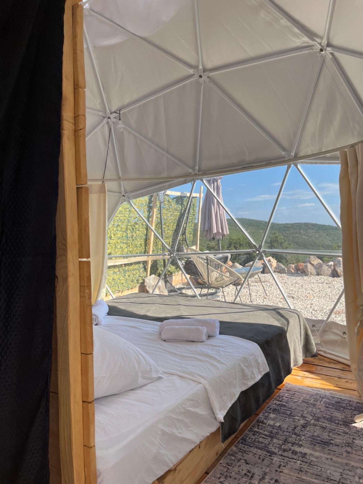 Glamping Peninsula Lustica Rose Villa Тиват Екстериор снимка
