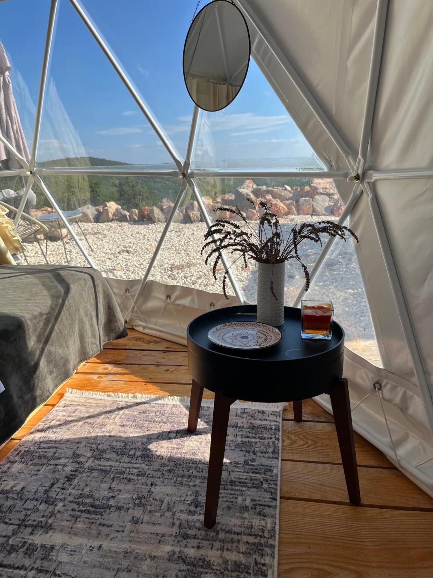 Glamping Peninsula Lustica Rose Villa Тиват Екстериор снимка